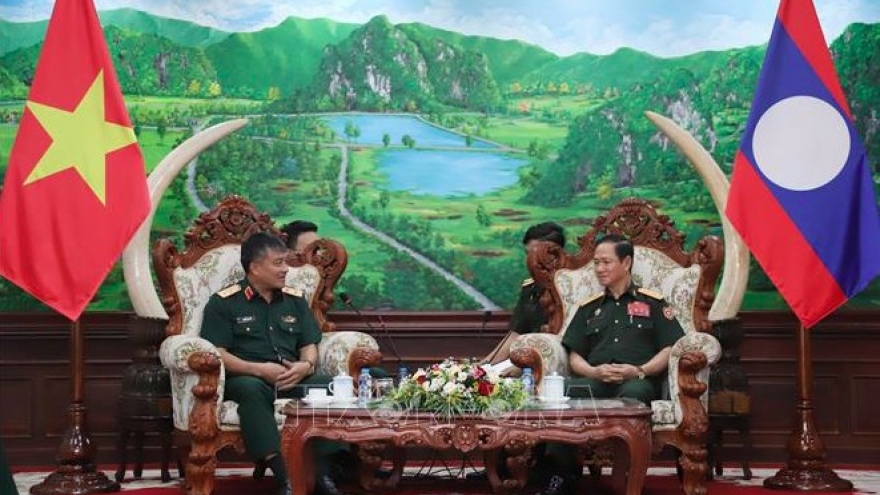 Vietnam, Laos military leaders agree on closer cooperation in training, border security